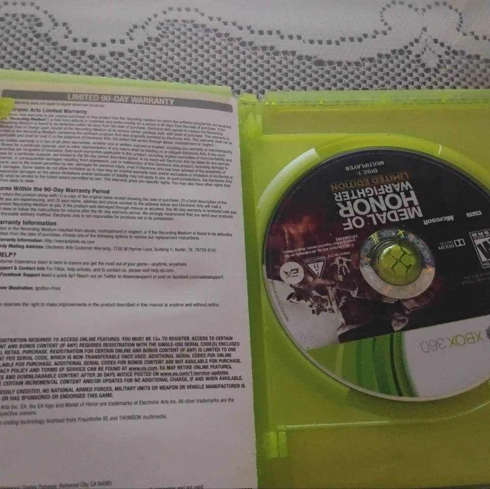 Medal of Honor Warfighter Limited Edition for Xbox 360
